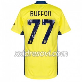 Juventus Buffon 77 Golmanski Domaći Nogometni Dres 2020-2021